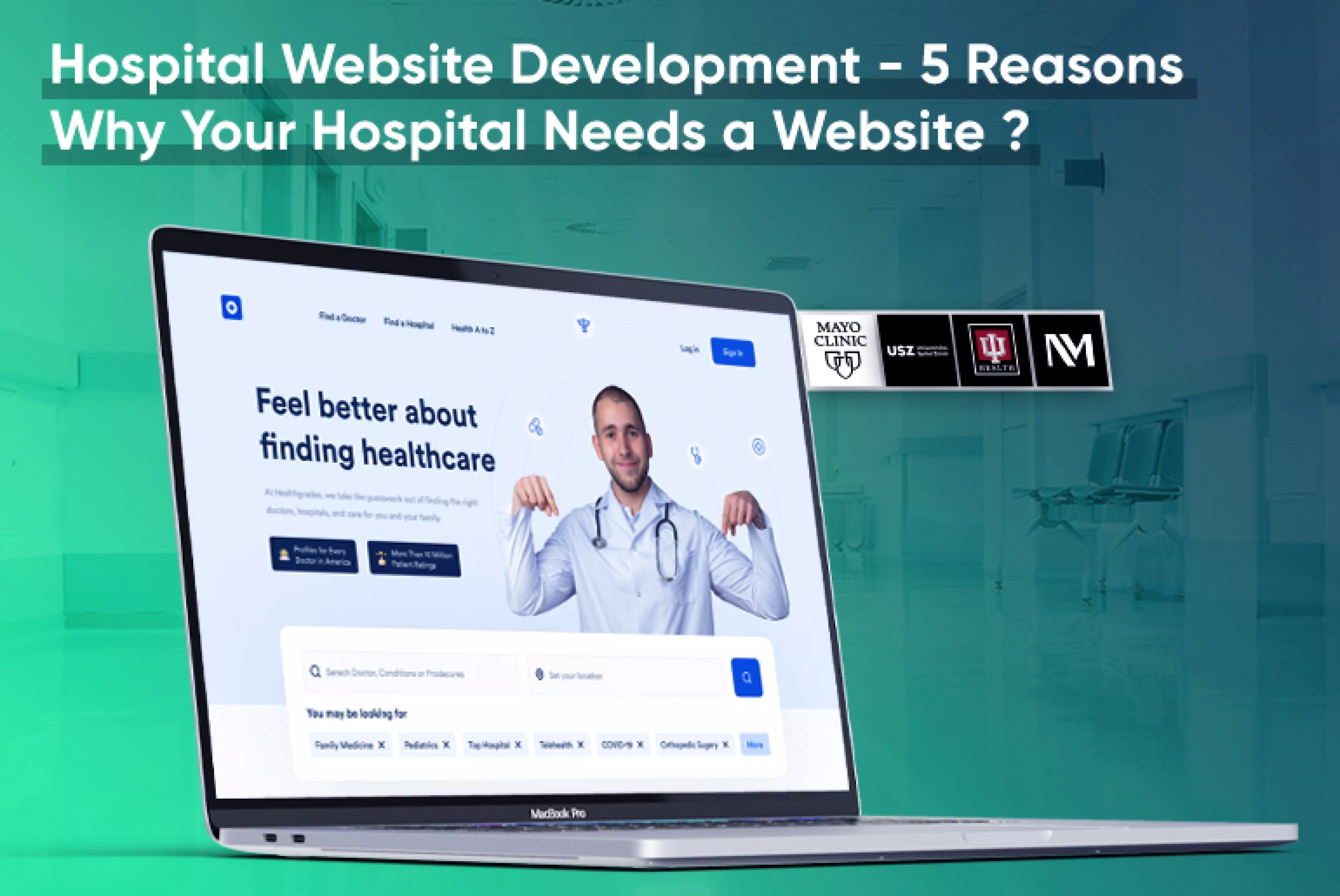 Hospital Website Development - 5 Reasons Why Your Hospital Needs a Website_Thum